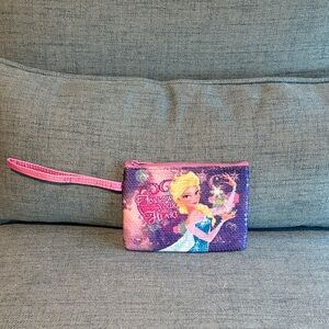 Frozen Sequin Princess Wristlet - Pink & Purple